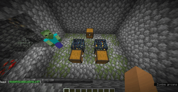 Minecraft Perfectly Symmetrical Double Dungeon - Java